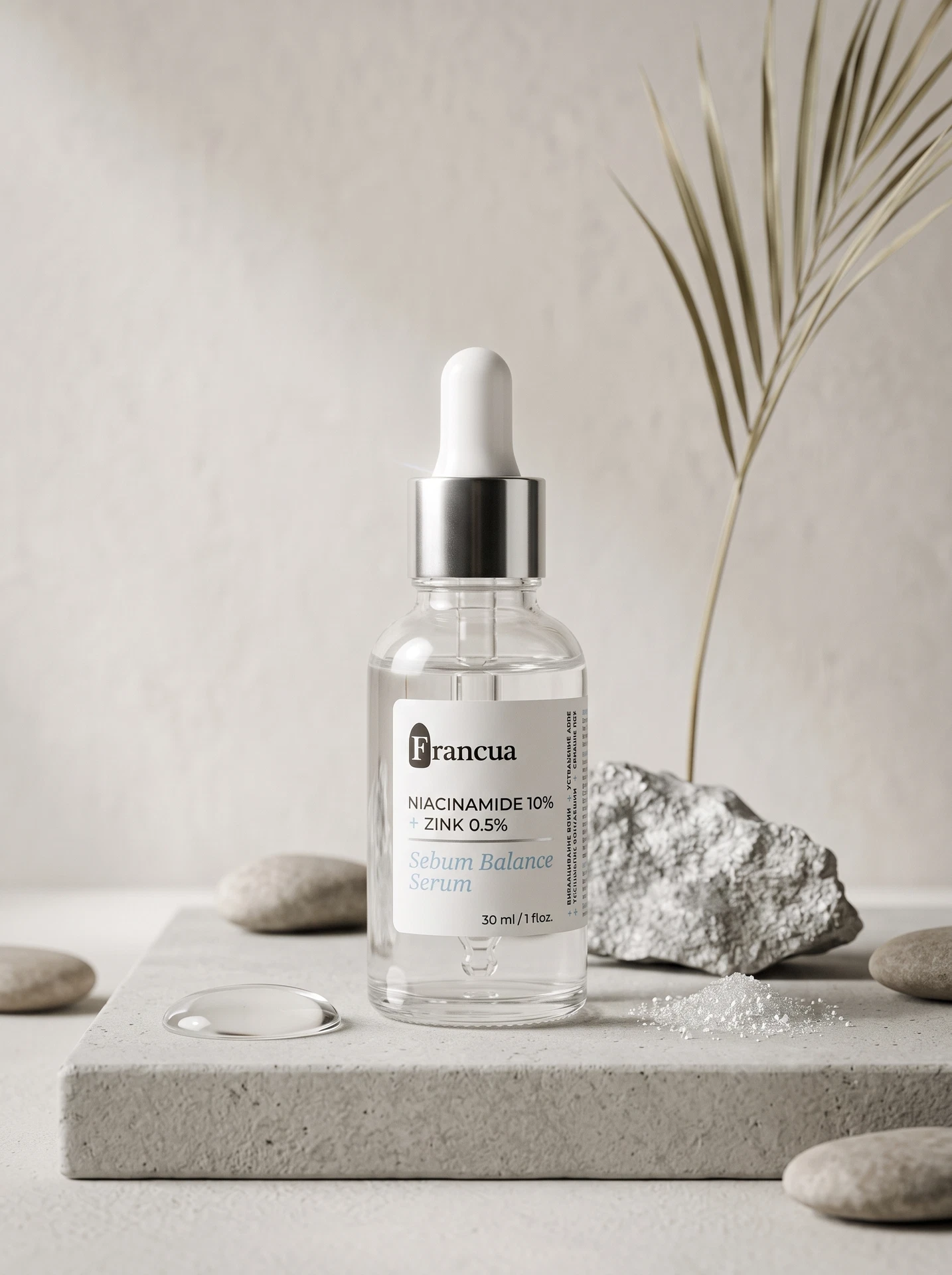 Сыворотка Niacinamide 10% + Zinc — себорегулирующая — Francua